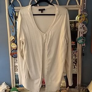 Cream Cardigan from Lane Bryant sz 22/24